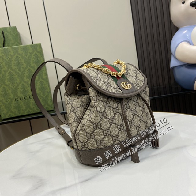 Gucci專櫃古馳最新款Ophidia系列迷你背包女士背包 jh2515型號：795221